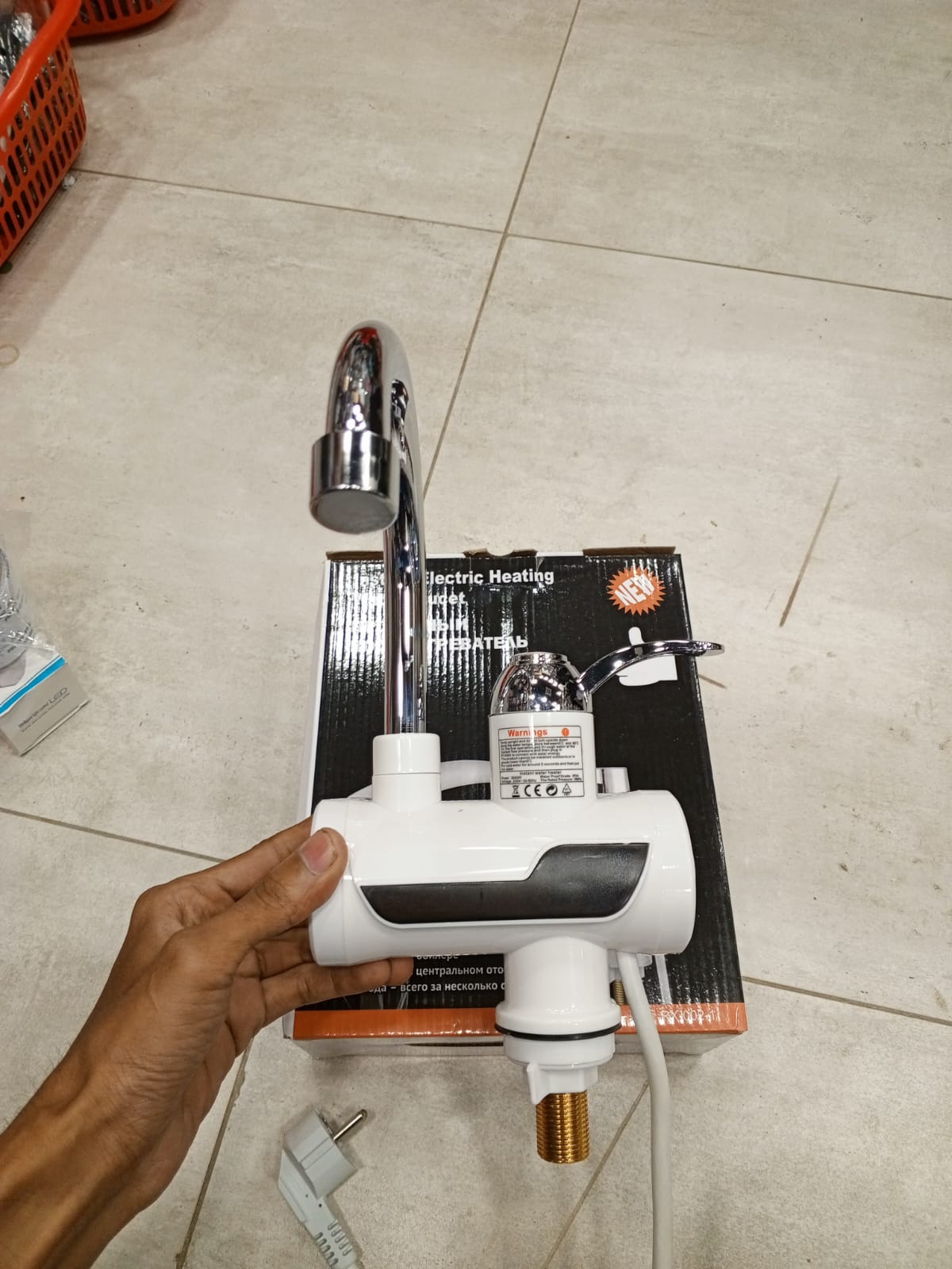 Electric Kitchen Water Heater Tap Instant Hot Water Faucet | Fast Heating Tankless Faucet