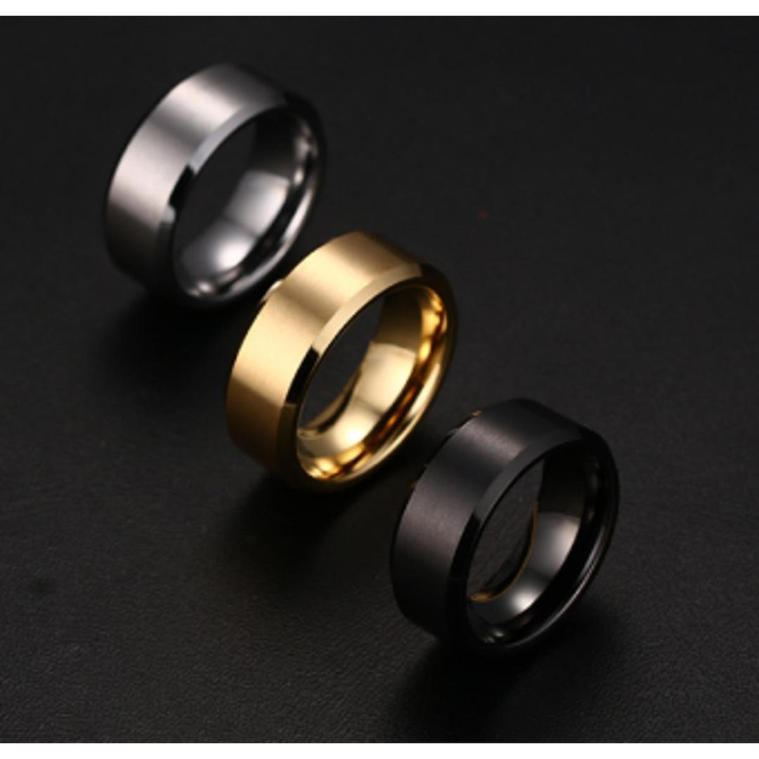 Stunning 3 Pcs Adjustable Gold Plated & Silver Plated Band Rings - Unisex Unique Design