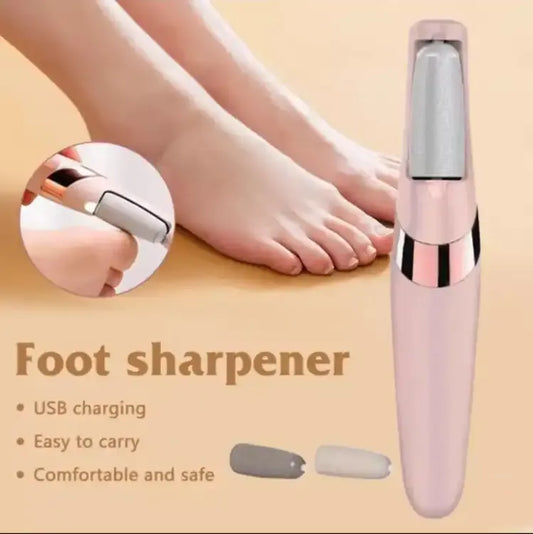 Electric Foot File Grinder  Pedicure Tool for Dead Skin & Callus Removal, Rechargeable Foot Care Machine for Smooth & Soft Feet (Random Color)