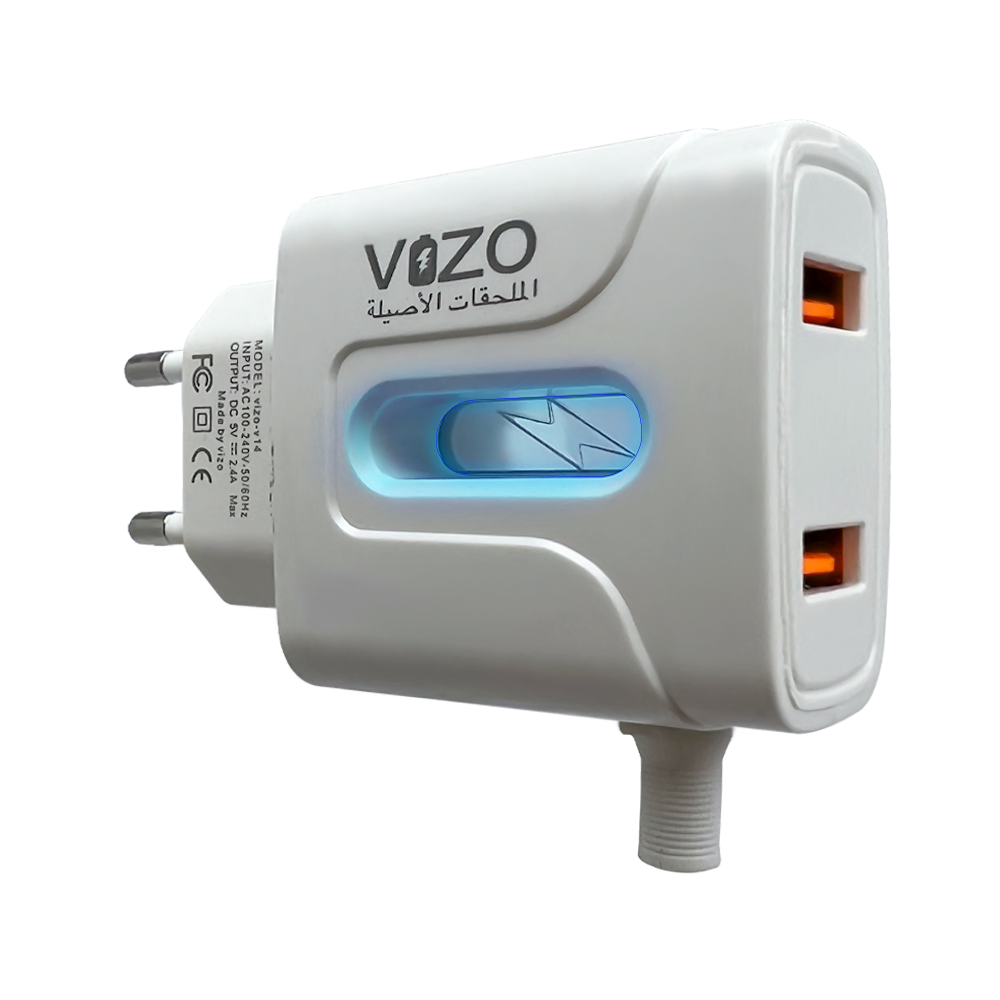 VIZO V14 Fast Charger 2.8A With Copper Connector