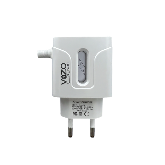 VIZO V14 Fast Charger 2.8A With Copper Connector