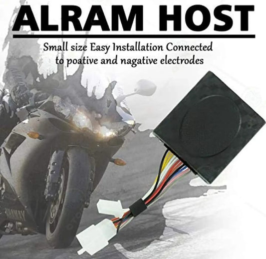 HJG Motorcycle Remote Security Lock Anti Theft Alarm System For Bike Motorcycle Self Start Function for 70cc and cg125 and all bikes