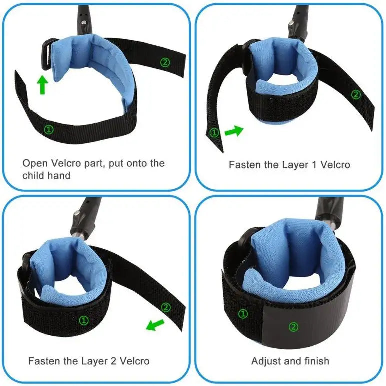 Anti Lost child lock | Safety Harness Strap Hand belt band for toddlers wristband for kids loss best for umrah and hajj