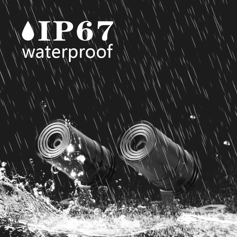 Angel Wing Light Dynamic Projection Lamp Universal Car Rear View Mirror Side Mirror  (2 Pcs) - Blue