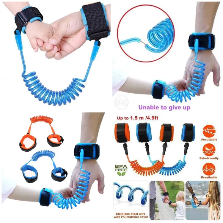 Anti Lost child lock | Safety Harness Strap Hand belt band for toddlers wristband for kids loss best for umrah and hajj