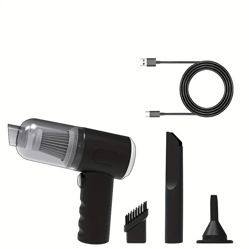 3-in-1 Portable Wireless Vacuum Cleaner AS 228 – Handheld, Powerful Suction for Car, Home, Office & Everyday Quick Cleaning