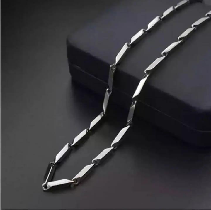 Stainless Steel Necklace For Men & Women | Classic Stainless Steel Chain for Men & Women | Minimalist Stainless Steel Unisex Necklace