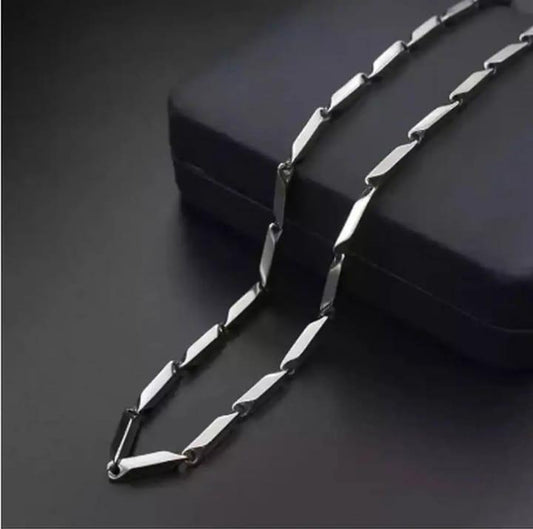 Stainless Steel Necklace For Men & Women | Classic Stainless Steel Chain for Men & Women | Minimalist Stainless Steel Unisex Necklace