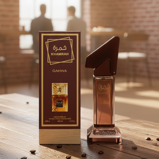 Khamrah Qahwa by Lattafa Perfume | 100 ml | 4 Hours Lasting | Elegant Fragrance | Made in Pakistan