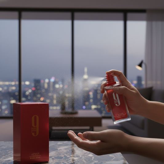 Afnan 9PM Perfume – Unisex EDP 100ml Red, Long-Lasting Elegant Fragrance for Men & Women