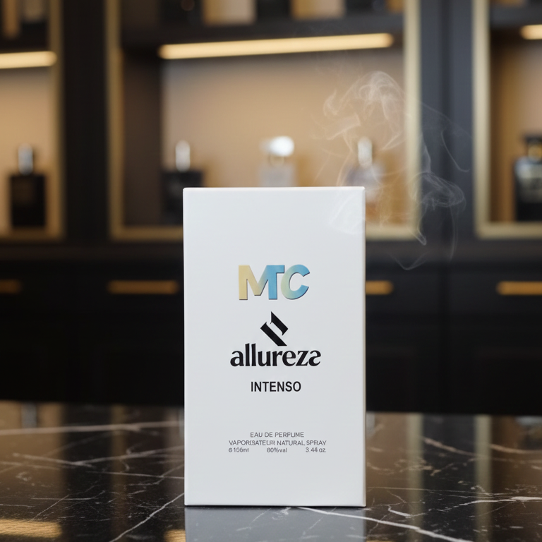 MTC Allureza Intenso Perfume Premium Quality Elegant Fragrance Long Lasting - 100ML