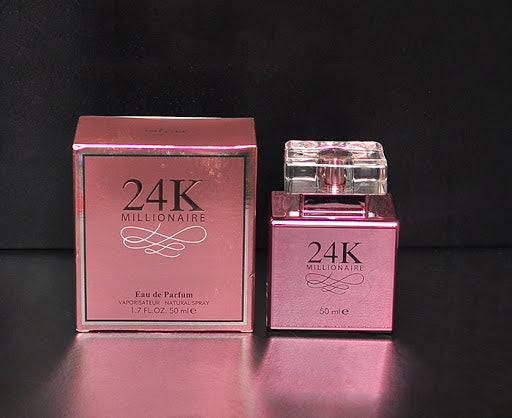24K Millionaire Perfume Women's Eau de Fruity Scent 50ml