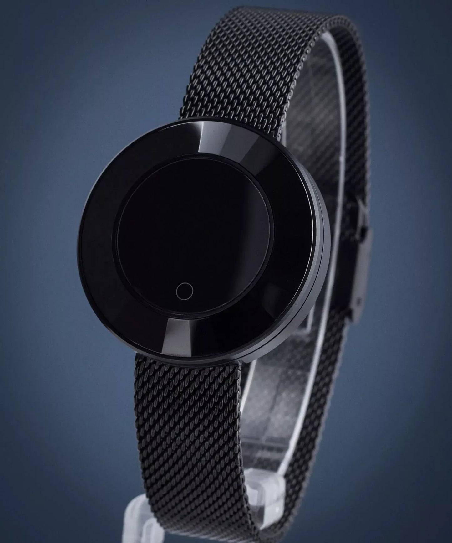 Ladies Smart Watch with Mesh Strap (Black)