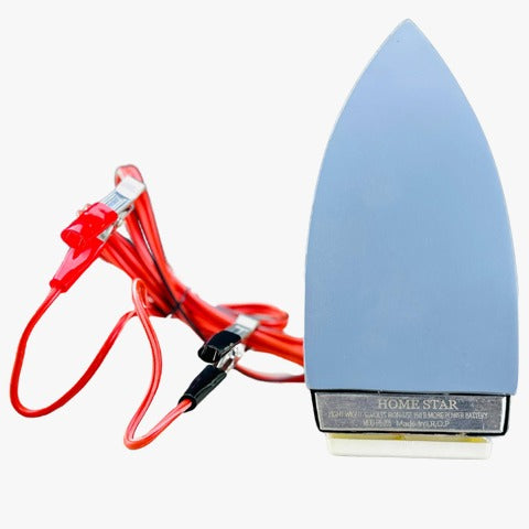 Home Star Solar Iron/Energy Saving Iron | Best Quality 12V Iron | 12 Volt Dry Iron For Heavy Duty | Metal Iron