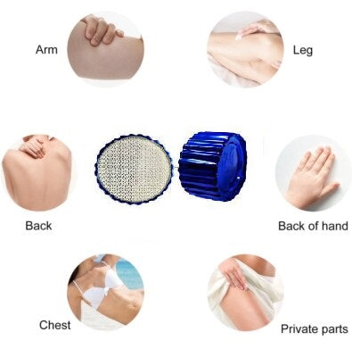 Hair Removal Tool Quick &amp; Easy Epilator for Smooth Skin, Portable &amp; Painless Electric Hair Remover for Face, Arms, Legs &amp; Body, Gentle Exfoliation &amp; Long-Lasting Results