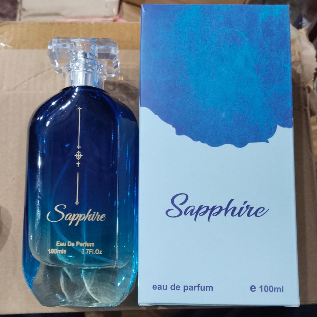 Sapphire Perfume – 100ml Long-Lasting Fragrance, Elegant Scent for Daily Wear & Special Occasions