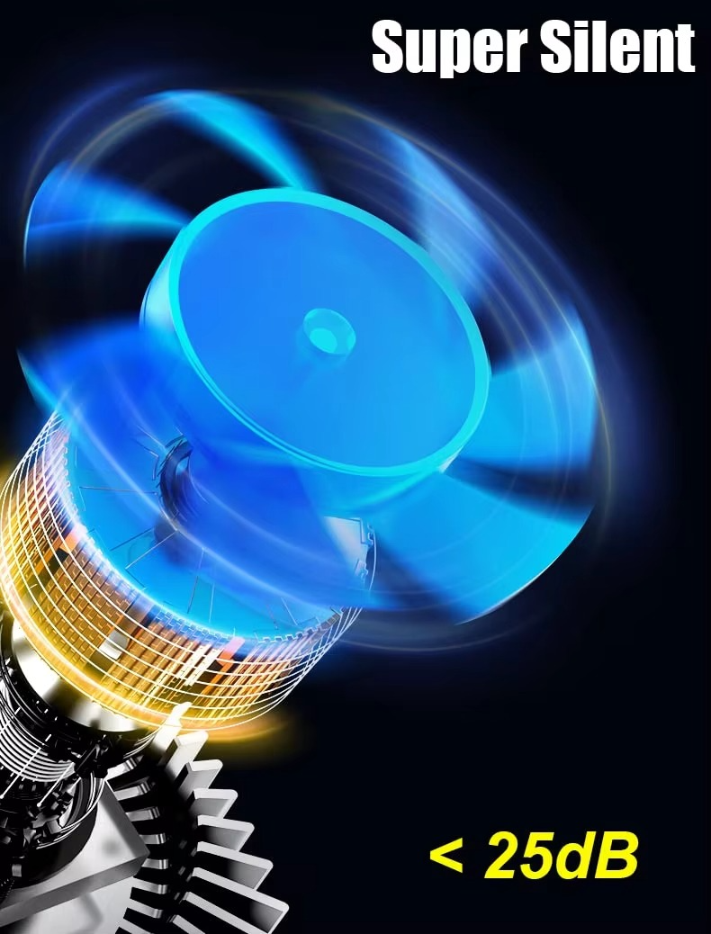 SL09 Practical Phone Cooler Fan, Easy To Carry, Smart Digital Display, Rear Phone Radiator, Fast Cooling ( Random Color )