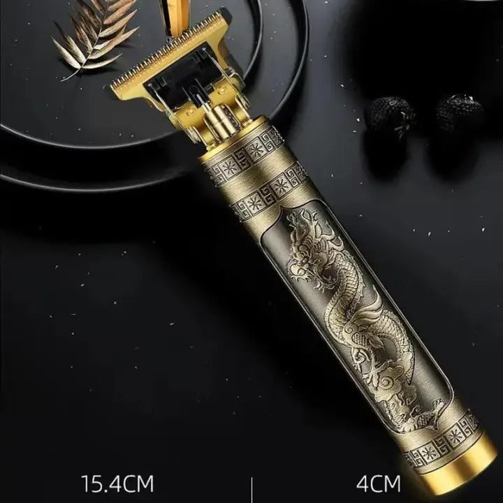 Metal Body Vintage T9 Trimmer & Hair Clipper for Men | USB Rechargeable Professional Hair Cutting Machine | Precision Beard & Hair Grooming Tool