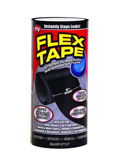 FLEX TAPE ULTRA-STRONG WATERPROOF ADHESIVE TAPE | Waterproof Seal Repair &amp; Sealant | Stop The Leak - 20 cm