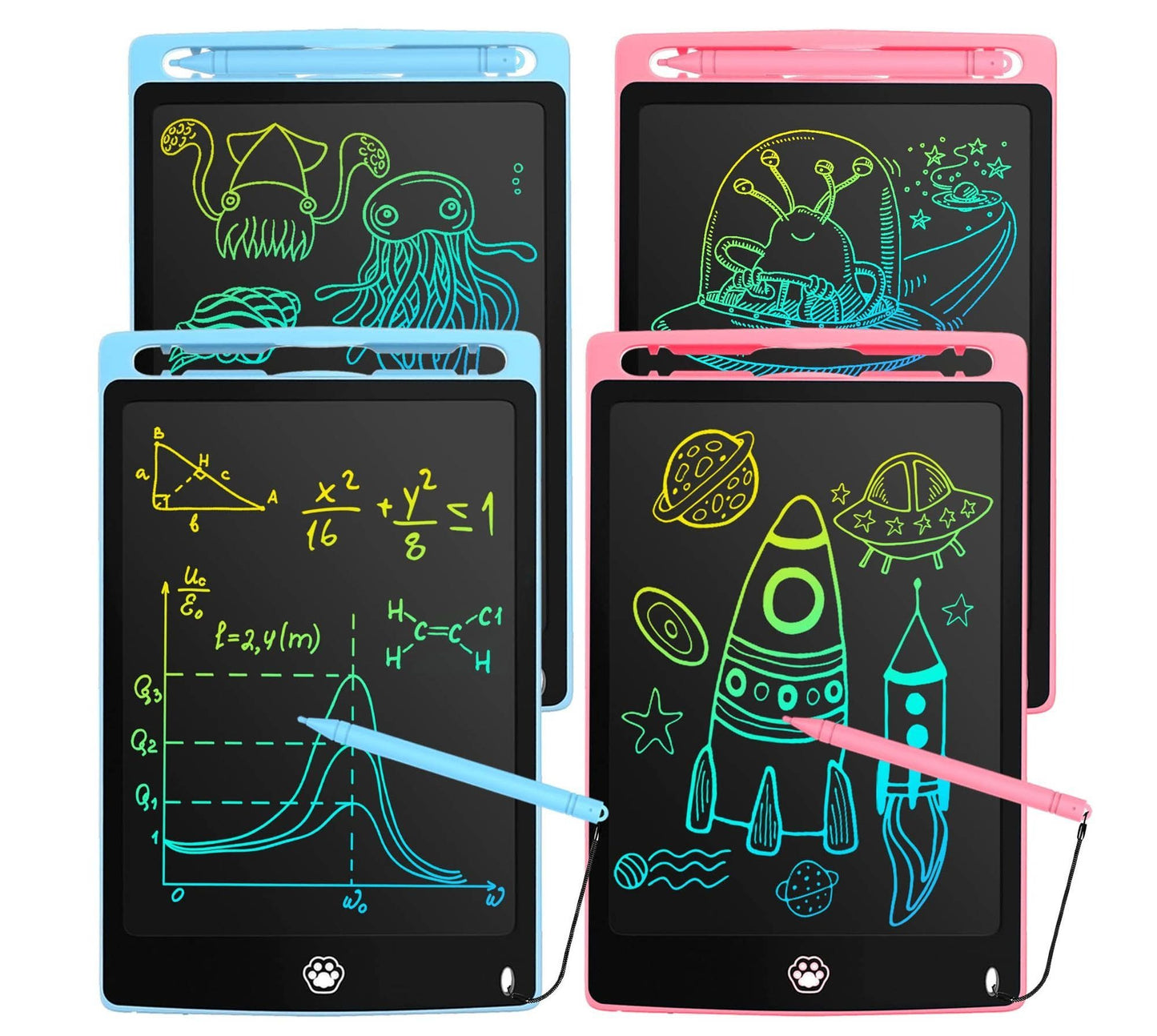 Writing LCD Drawing 8.5 Inch Multicolor Screen Tablet Available in 10inch, 12inch sizes Also - 10 Inch
