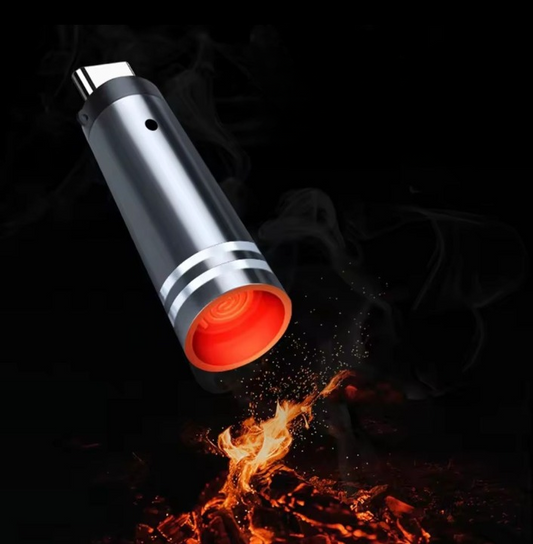 Portable Cigarette Lighter – Windproof USB Plug & Play Rechargeable Car Lighter, Easy One-Touch Ignite, Compact & Durable Design for Everyday Use